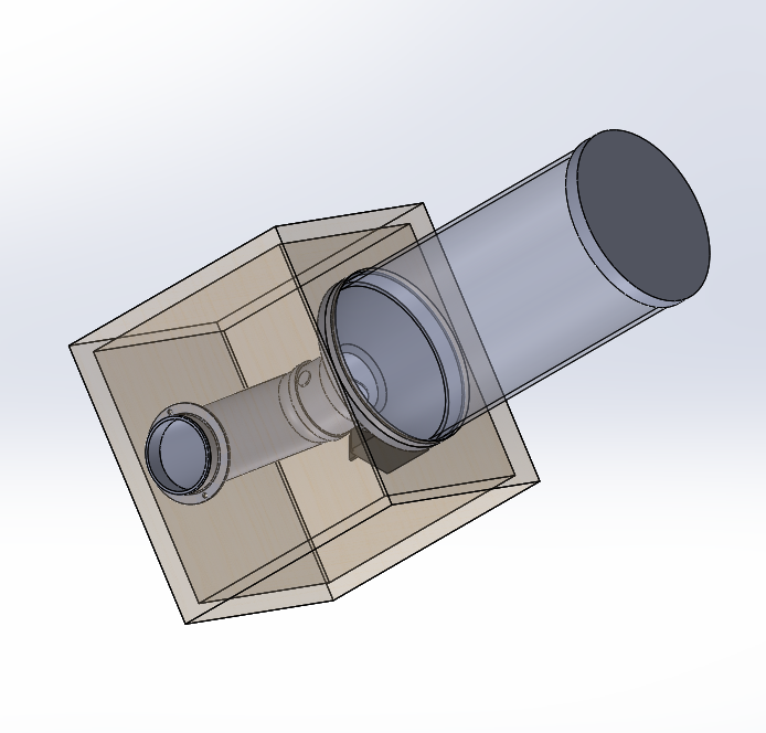 Conception 3D  distributeur de croquettes