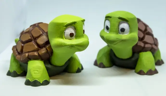 tortues impression 3D